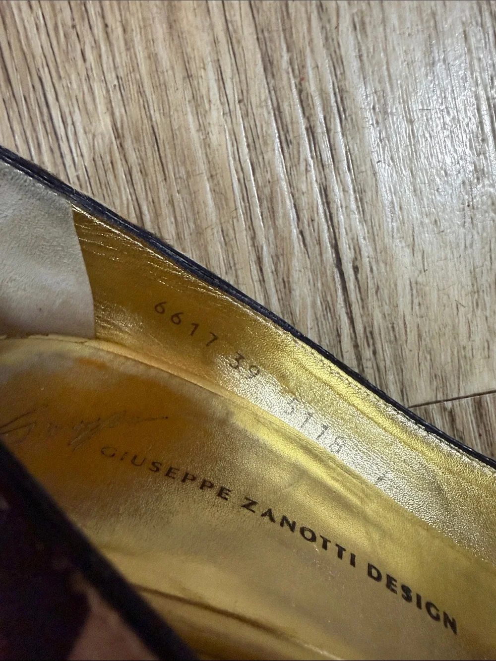 Giuseppe Zanotti design Leopard Print Wedge Pumps with Red Patent Heel size 39